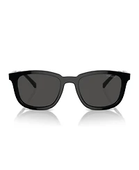 Prada Iconic Plaque Rectangular Men's Sunglasses