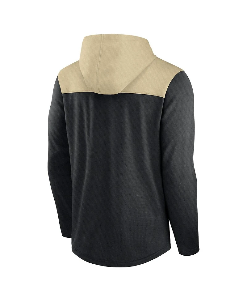 Men's Nike Black New Orleans Saints Fan Gear Pullover Hoodie