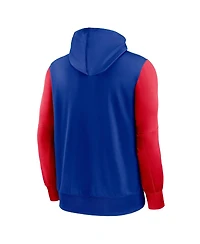 Men's Nike Royal Buffalo Bills Performance Full-Zip Hoodie