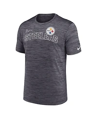 Men's Nike Black Pittsburgh Steelers Velocity Arch Performance T-shirt
