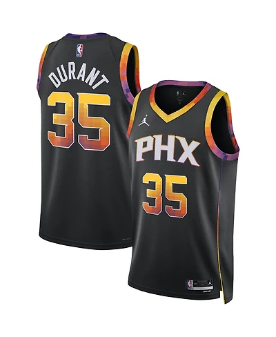 Men's and Women's Jordan Kevin Durant Black Phoenix Suns Swingman Jersey - Statement Edition