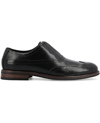 Vance Co. Men's Nikola Tru Comfort Foam Slip-On Oxford Dress Shoes