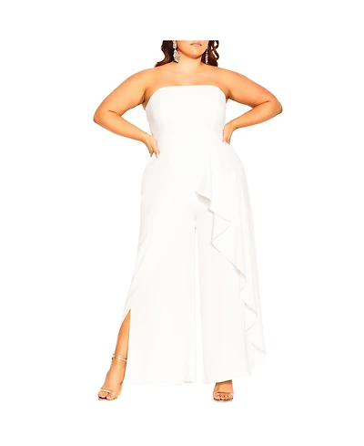 City Chic Plus Attract Jumpsuit