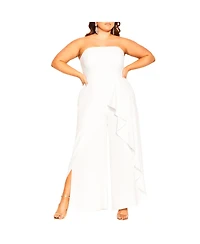 City Chic Plus Attract Jumpsuit