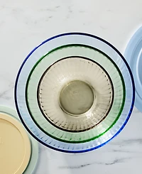 Pyrex Colors Sculpted, Tinted Dreams 6-Pc Mixing Bowl Set