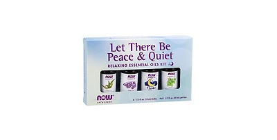 Now Foods Let There Be Peace & Quiet Relaxing Essential Oils Kit, 1 Kit