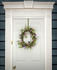 National Tree Company 22" Eggs, Flowers, and Ferns Wreath