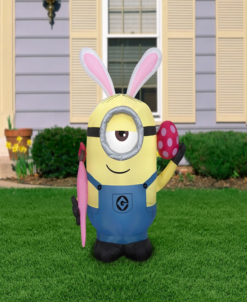 National Tree Company 48" Inflatable Easter Minion Stuart