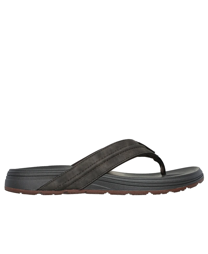 Skechers Men's Relaxed Fit- Patino - Marlee Memory Foam Thong Sandals from Finish Line