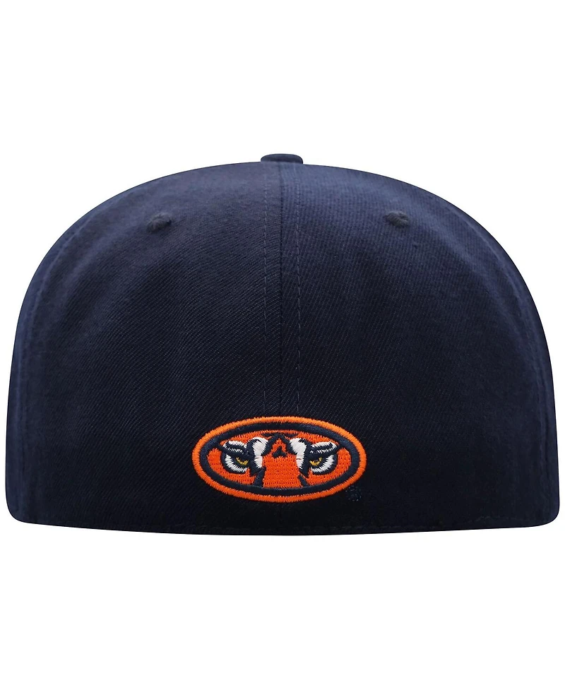 Men's Top of the World Navy Auburn Tigers Team Color Fitted Hat