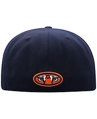 Men's Top of the World Navy Auburn Tigers Team Color Fitted Hat