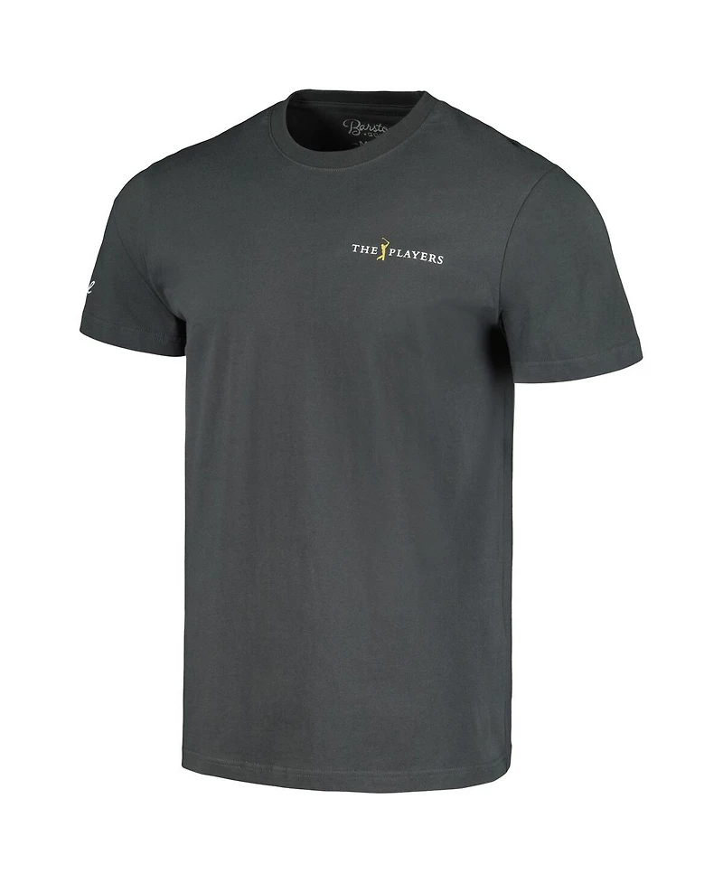 Men's Barstool Golf Charcoal The Players T-shirt