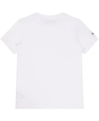 Big Boys and Girls Freeze Max White The Simpsons Springfield Elementary Postcards T-shirt