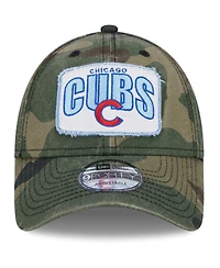 Men's New Era Camo Chicago Cubs Gameday 9FORTY Adjustable Hat