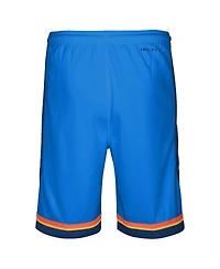 Big Boys and Girls Nike Blue Oklahoma City Thunder Swingman Performance Shorts – Icon Edition
