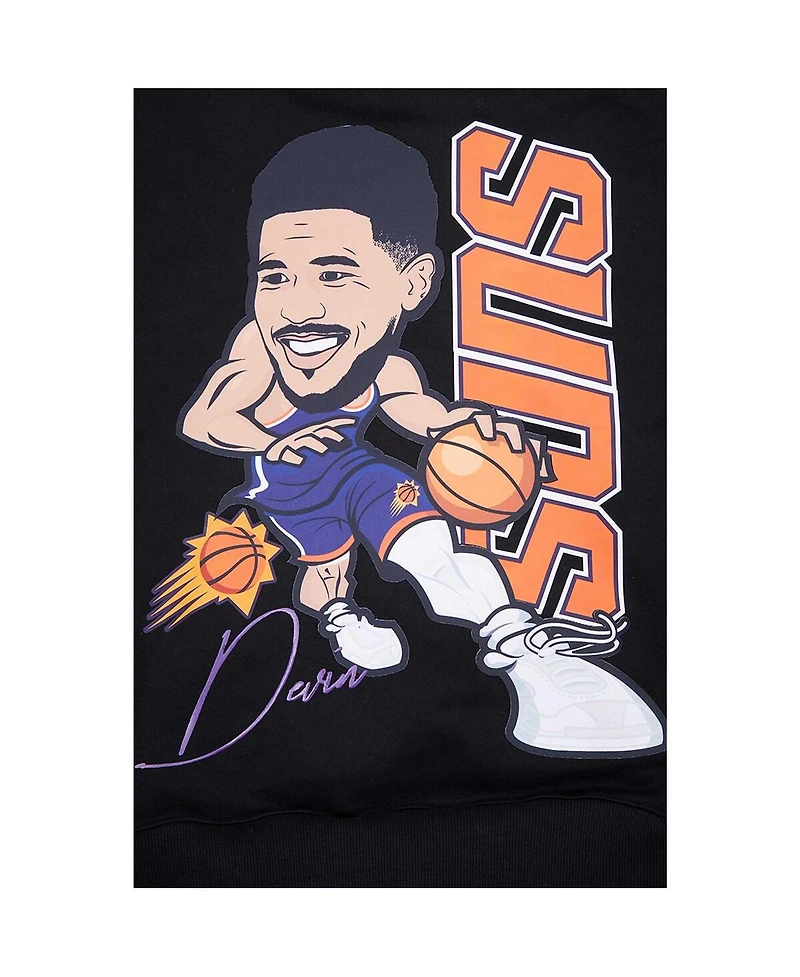 Men's Pro Standard Devin Booker Black Phoenix Suns Avatar Pullover Sweatshirt