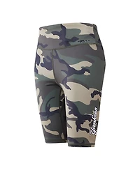 Women's Pro Standard Camo New York Yankees Allover Print Bike Shorts