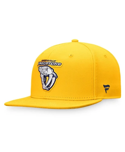 Men's Fanatics Gold Nashville Predators Special Edition Fitted Hat