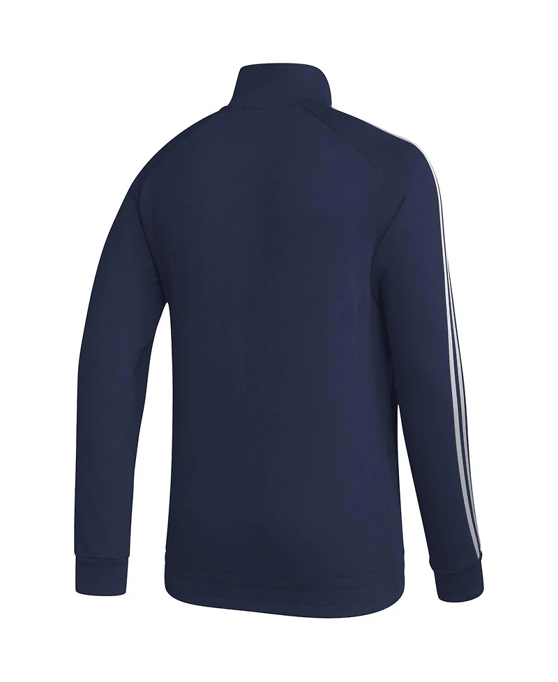 Men's adidas Navy Colorado Avalanche Raglan Full-Zip Track Jacket
