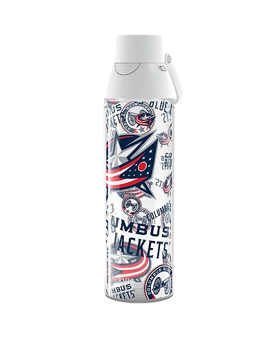 Tervis Tumbler Columbus Blue Jackets 24 Oz Allover Venture Lite Water Bottle