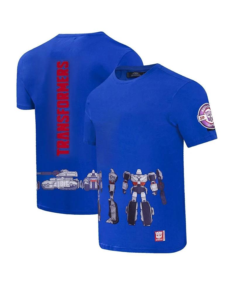 Men's and Women's Freeze Max Royal Transformers Barricade T-shirt