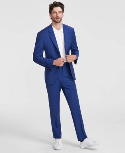 Hugo By Hugo Boss Mens Modern Fit Wool Blend Suit