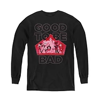 Dc Superhero Girls Youth Comics Good To Be Bad Long Sleeve Sweatshirt