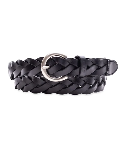 Levi's Women's Braided Leather Skinny Belt