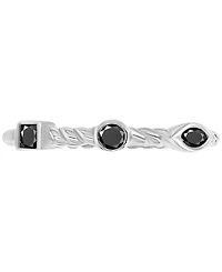 4-Pc. Set Black Spinel Stack Rings (2-1/20 ct. t.w.) Sterling Silver