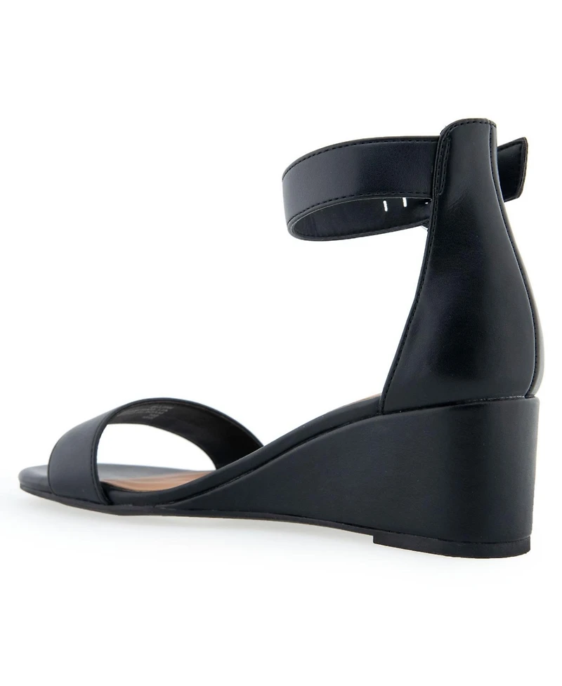 Aerosoles Women's Willis Buckle Strap Wedge Sandals