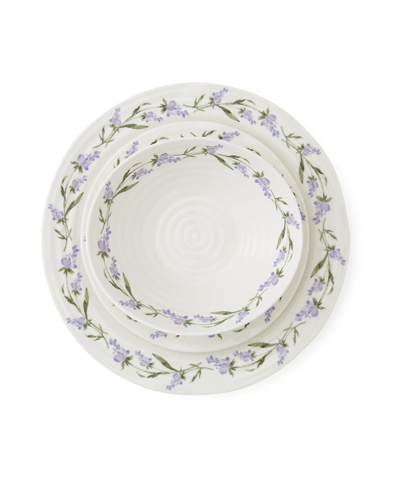 Portmeirion Sophie Conran Lavandula 12-Pc Dinnerware Set, Service for 4