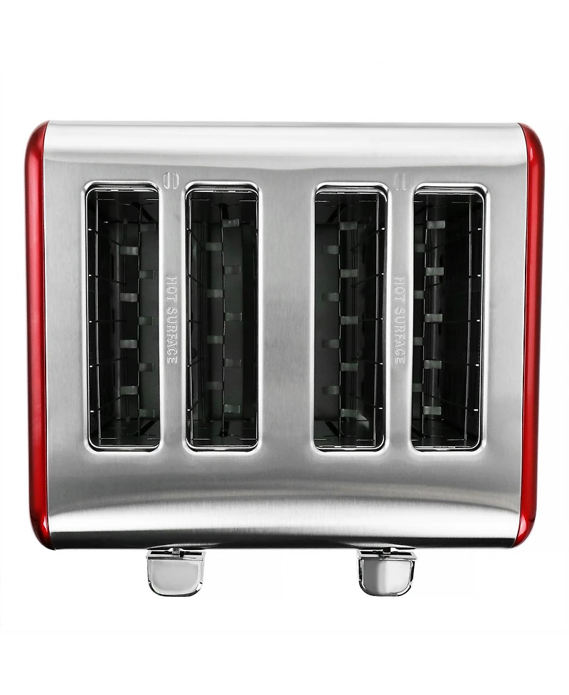 MegaChef 4 Slice Stainless Steel Toaster