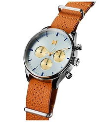 Mvmt Men's Airhawk Multifunction Tan Leather Watch 42mm
