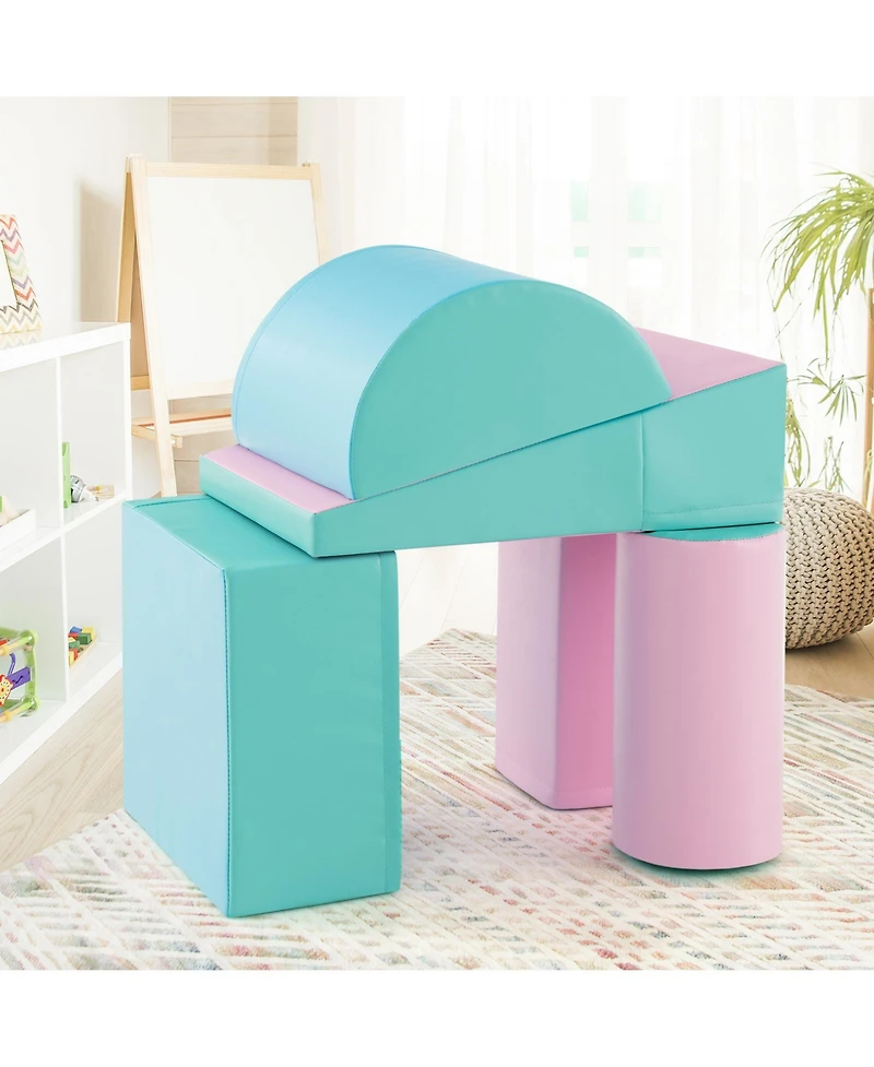 Slickblue Toddler 5-Piece Climb and Crawl Activity Playset