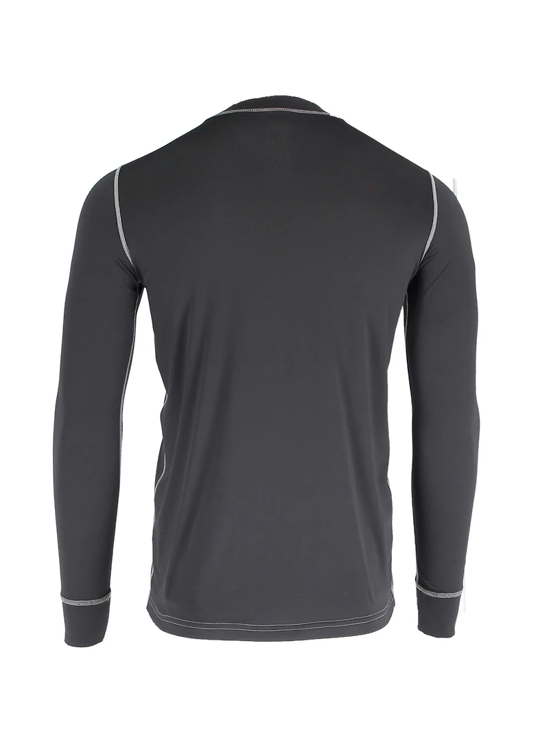 RefrigiWear Men's Lightweight Stretch Knit Base-Layer Top