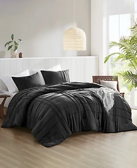 510 Design Porter Washed Pleated 3-Pc. Comforter Set