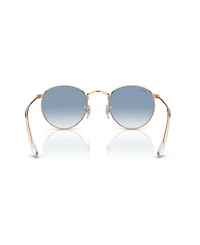 Ray-Ban Unisex Sunglasses, RB3447 Round Metal
