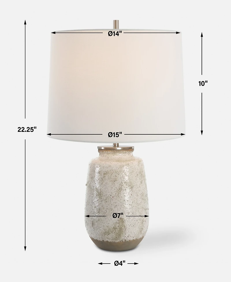 Uttermost 22.25" Medan Table Lamp