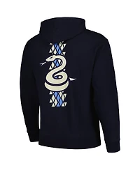 Men's Mitchell & Ness Navy Philadelphia Union 2024 Jersey Hook Snake Pullover Hoodie