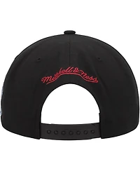 Men's Mitchell & Ness Black Colorado Avalanche Core Team Script 2.0 Snapback Hat