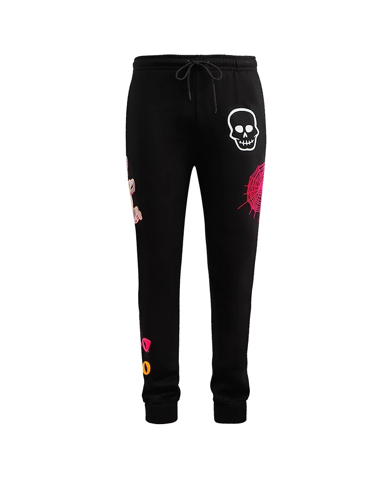 Men's Freeze Max Black Looney Tunes Bugs Boogey Jogger Pants
