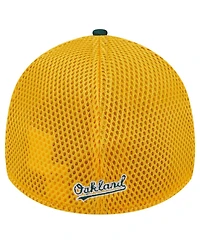 Men's New Era Green Oakland Athletics Neo 39THIRTY Flex Hat