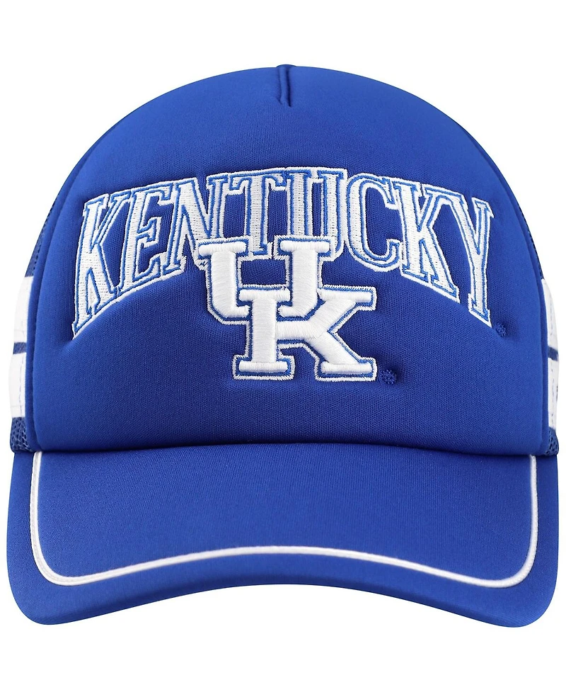Men's '47 Brand Royal Kentucky Wildcats Sideband Trucker Adjustable Hat