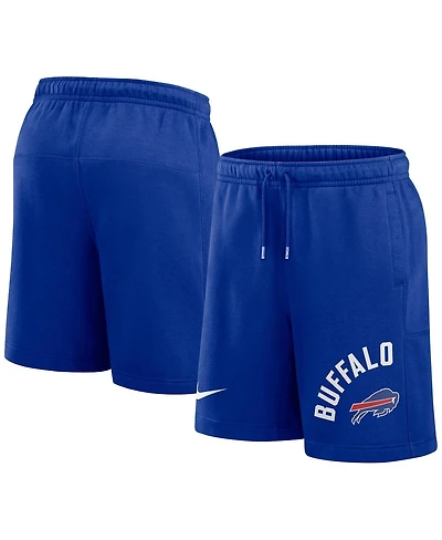 Men's Nike Royal Buffalo Bills Arched Kicker Shorts