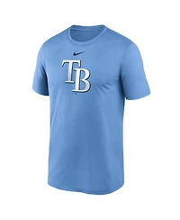 Men's Nike Light Blue Tampa Bay Rays Legend Fuse Large Logo Performance T-shirt