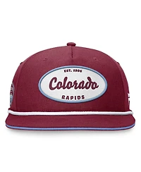 Men's Fanatics Garnet Colorado Rapids Iron Golf Snapback Hat