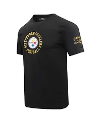 Men's Pro Standard Black Pittsburgh Steelers Hybrid T-shirt