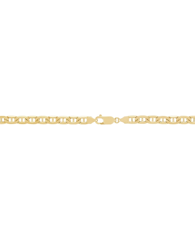 Italian Gold Polished Mariner Link 22" Chain Necklace (5.5mm) in 10k Gold
