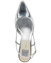 Dolce Vita Women's Odela Pointed-Toe Slingback Kitten-Heel Pumps
