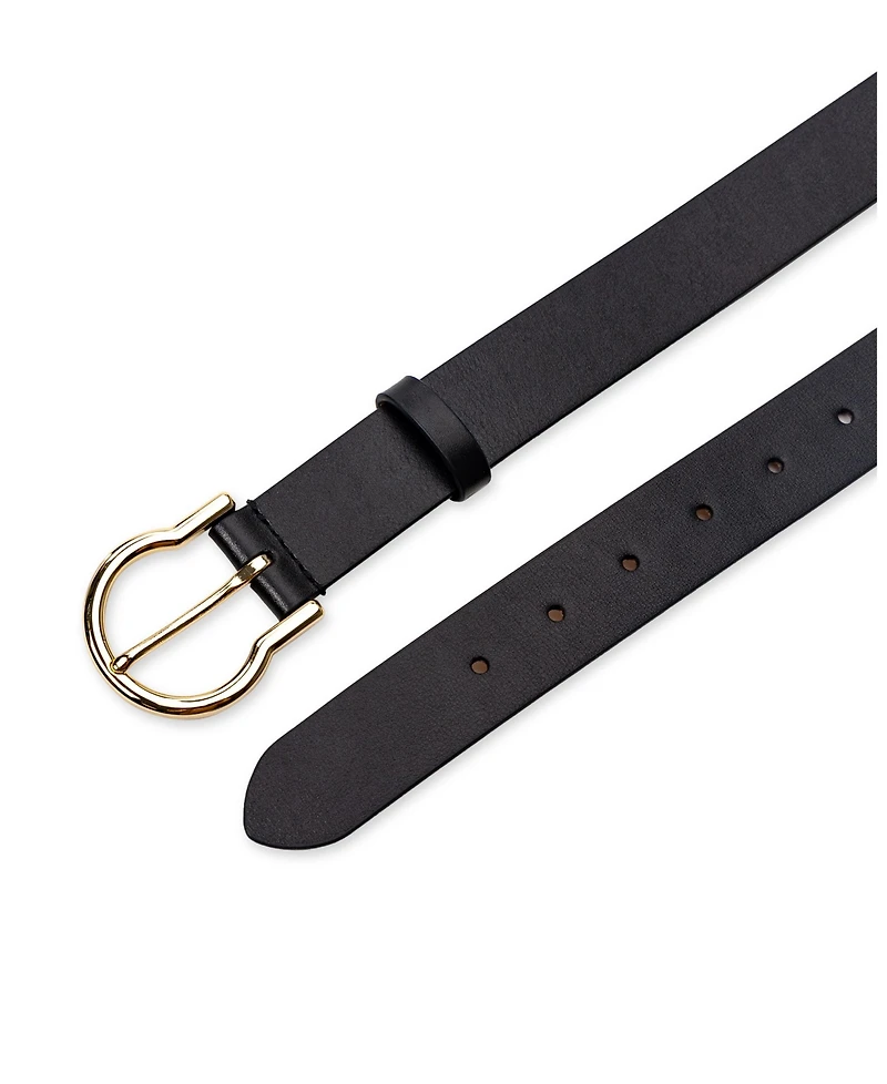 Cole Haan Women's Classic Hinged Buckle Belt